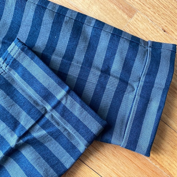 ANDREA POMPILIO CASUAL STRIPED PANTS M/ITALY 48/32 - Picture 4 of 7